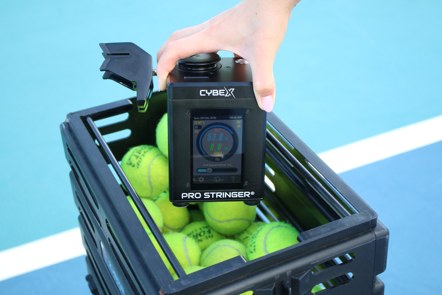 Guts and Glory Tennis Highlights the Launch of Pro Stringer CybeX